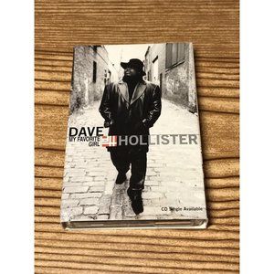 DAVE HOLLISTER MY FAVORITE GIRL CASSETTE SINGLE